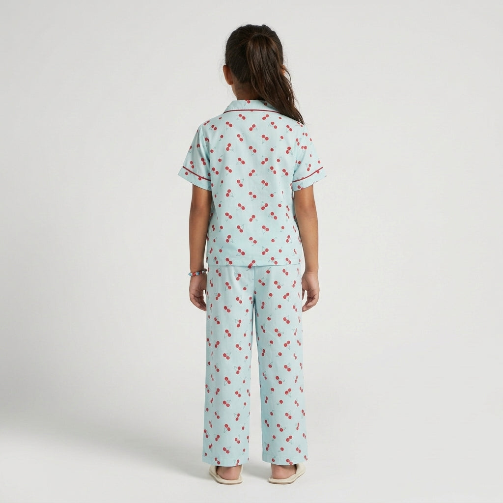 Girls Printed Sleepwear Set