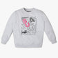 Girls Regular Fit Printed Sweatshirt