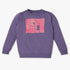 Girls Regular Fit Jacquard Sweat Tees