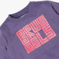 Girls Regular Fit Jacquard Sweat Tees