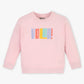 Girls Graphic Cotton Polyester Sweat Tee