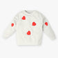Girls Cotton Embellished Sweat Tee