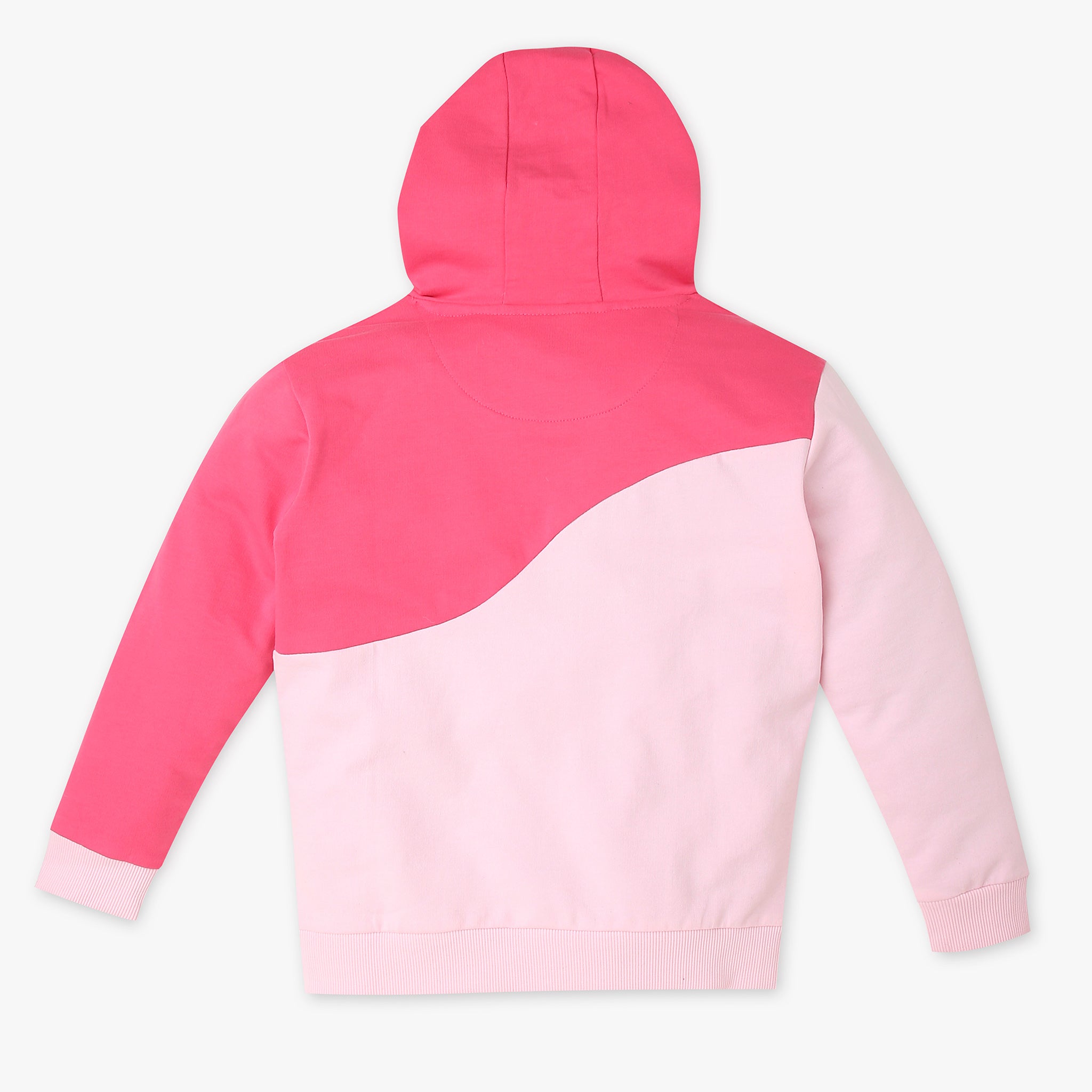 Girls Cotton Solid Sweat Tee