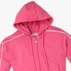 Girls Solid Sweat Tee