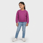 Girls Embellished Crew Neck Sweat Tee