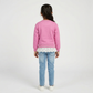 Girls Cotton Embellished Sweat Tee