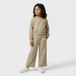 Girls Cotton Graphic Crew Neck Sweat Tee