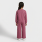 Girls Cotton Graphic Crew Neck Sweat Tee