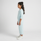 Girls Cotton Graphic Crew Neck Sweat Tee