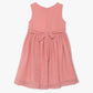 Girls Crew Neck Sleeveless Solid Frock