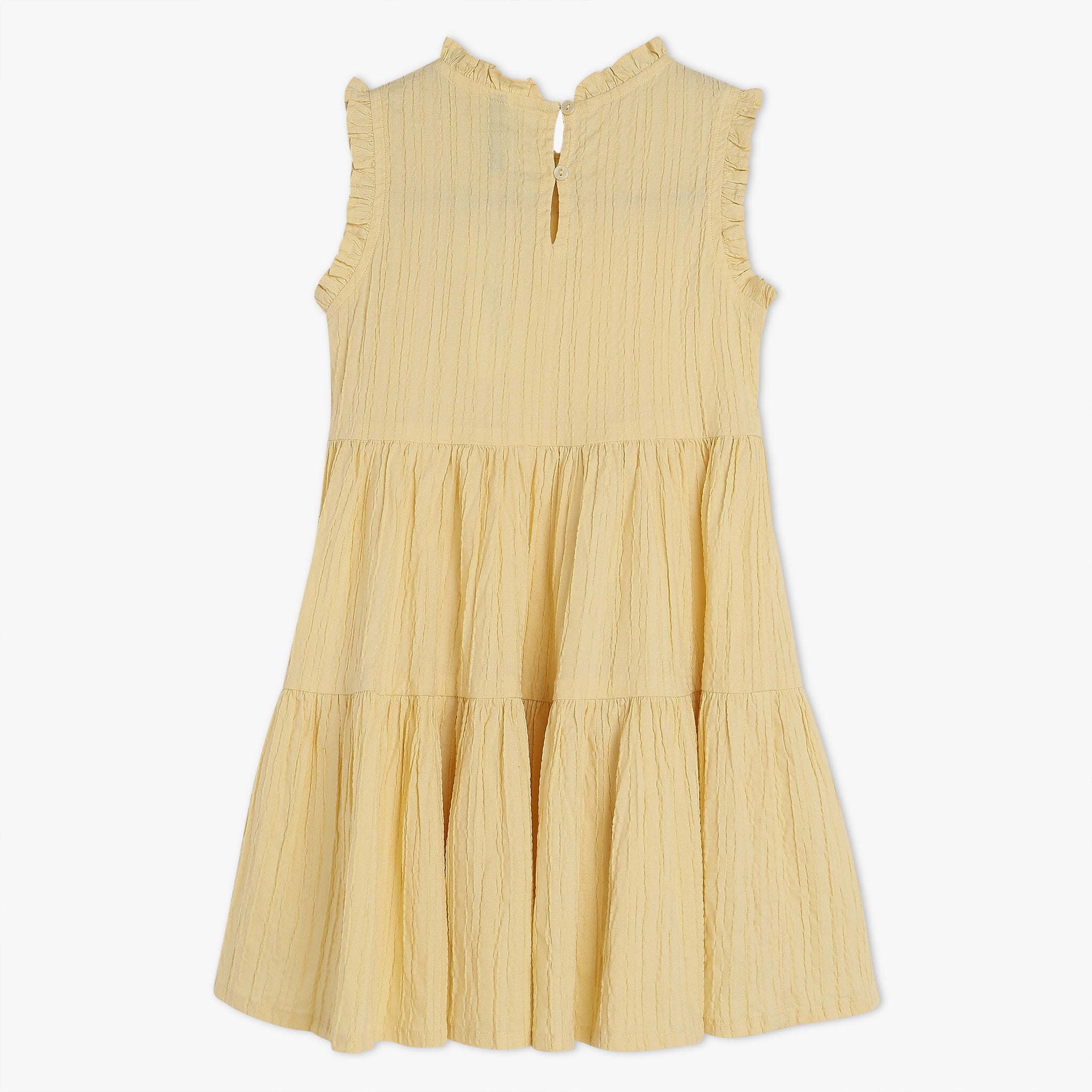 Girls Knitted Sleeveless Dress