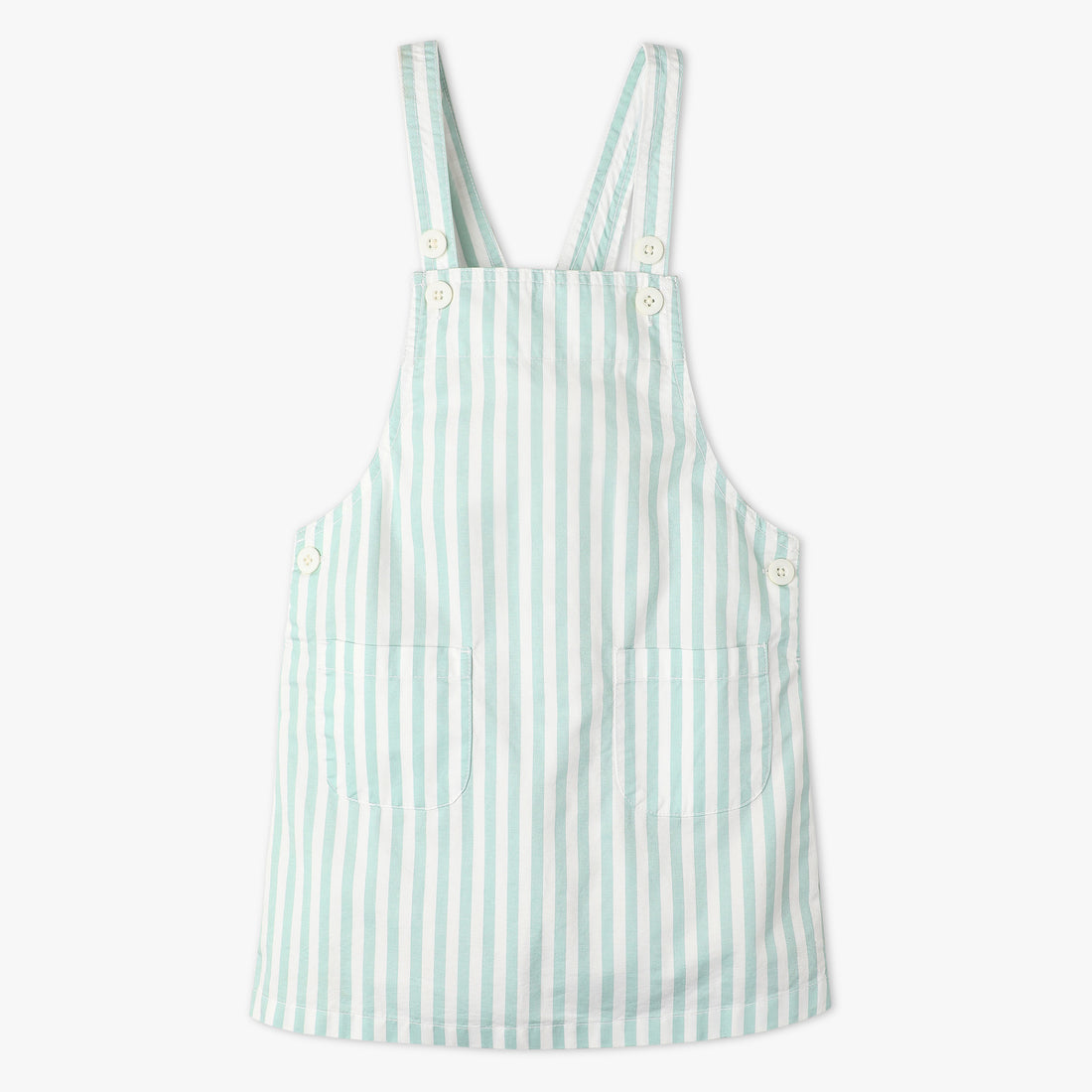 Girls Regular Fit Printed Square Neck Sleeveless Dress