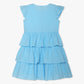 Girls Regular Fit Solid Round Neck Dress