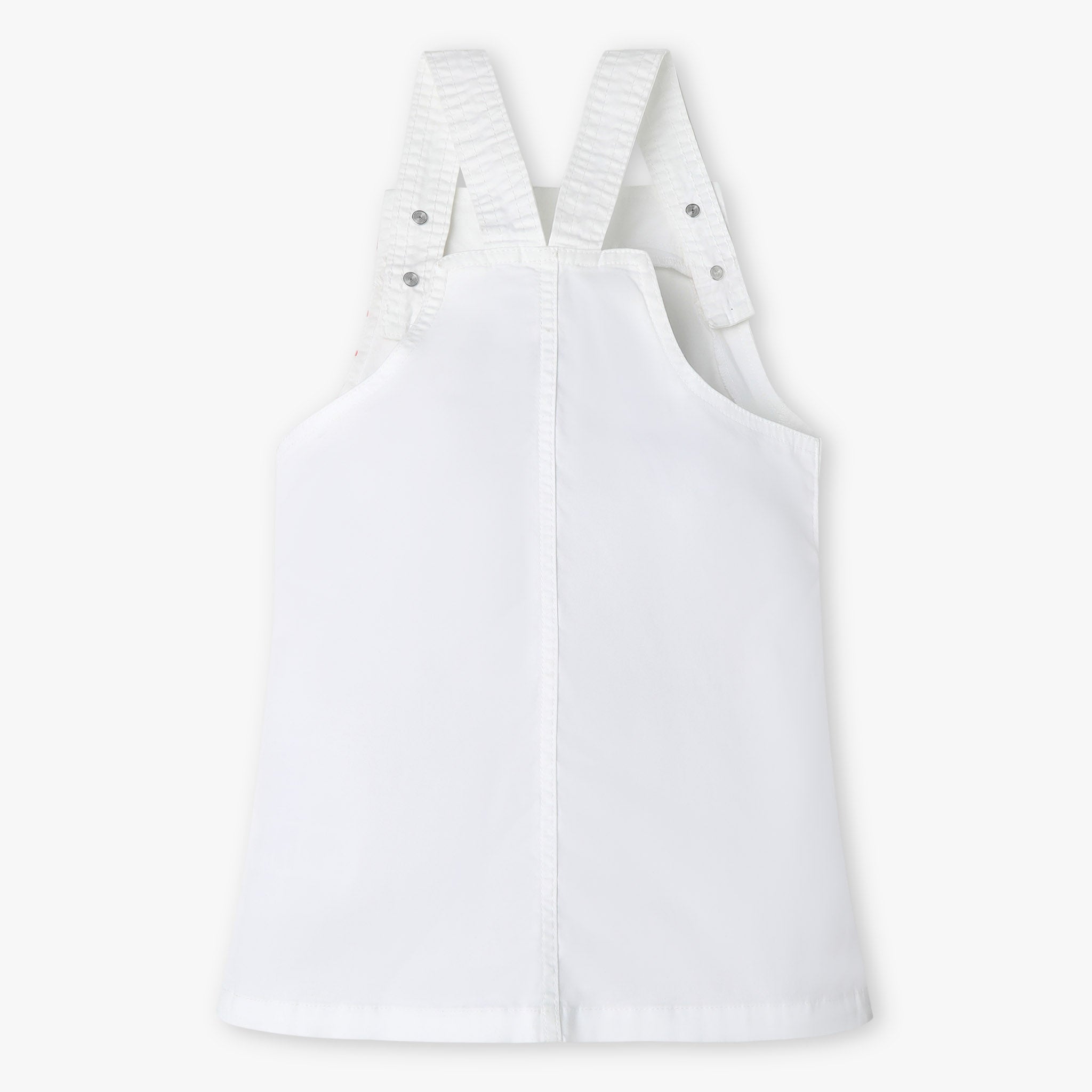 Girls Pinafore Woven Dress