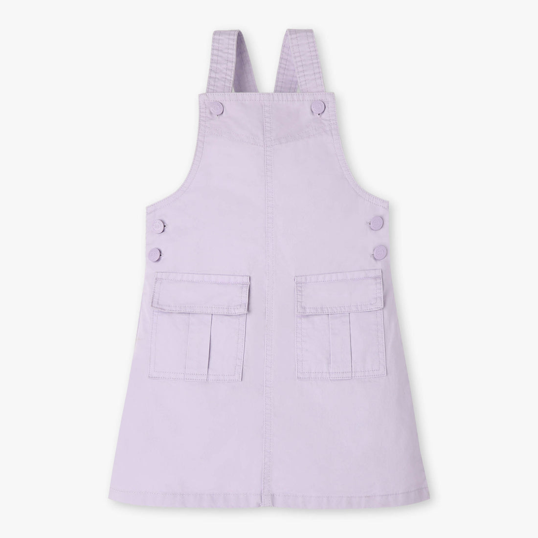 Girls Pinafore Woven Dress