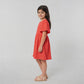 Girls Cotton Sleeveless Frock
