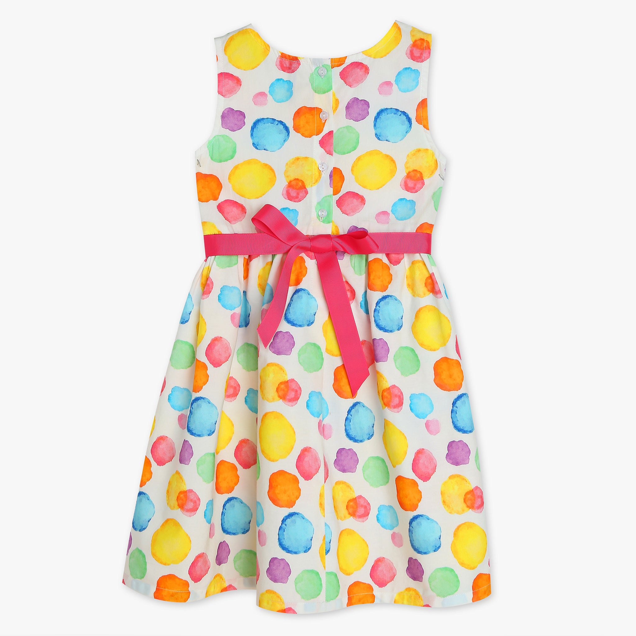 Girls Sleeveless Fashion Frock