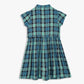 Girls Checkered Knee Length Dress