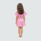 Girls Printed Frock with Balloon Sleeves