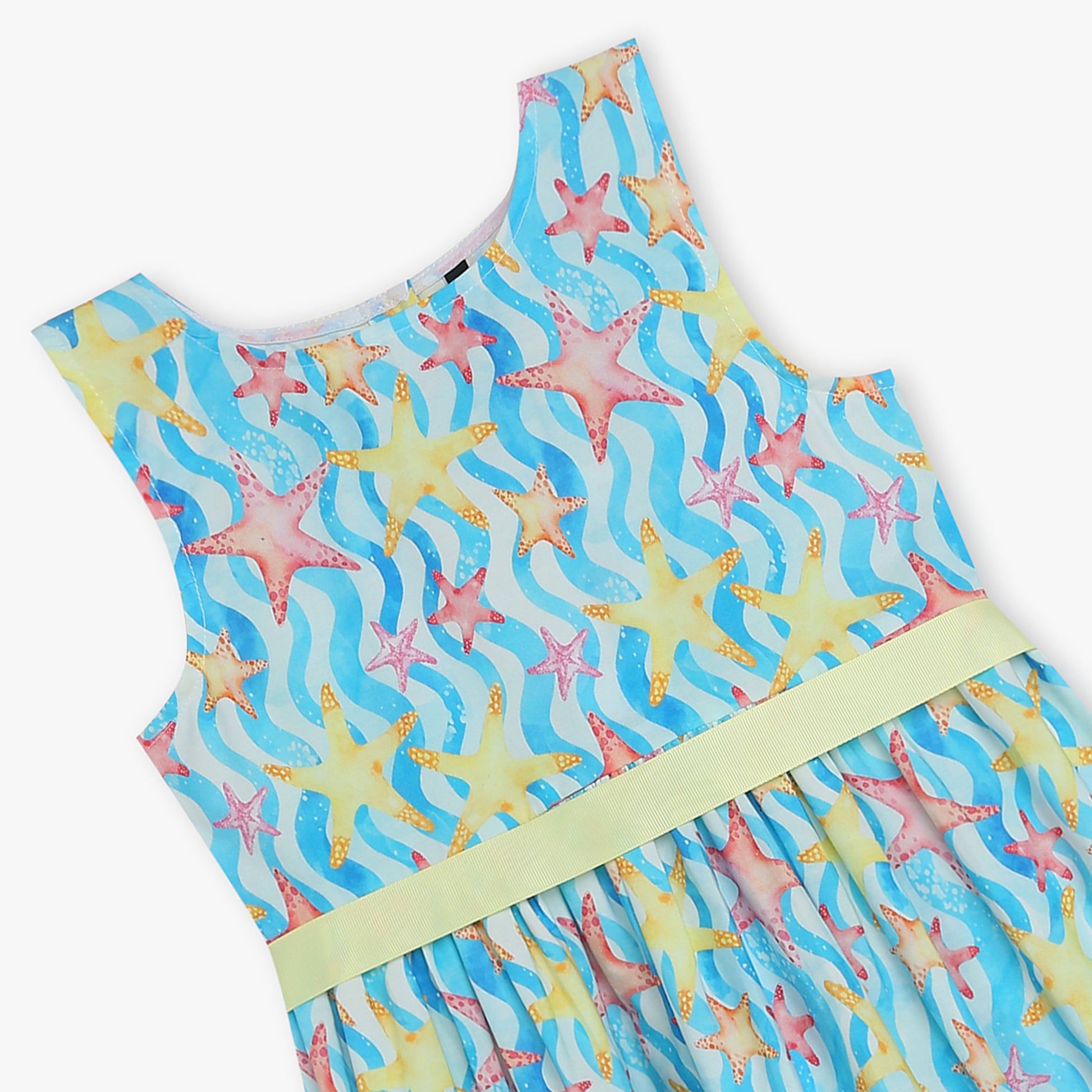 Girls Sleeveless Fashion Frock