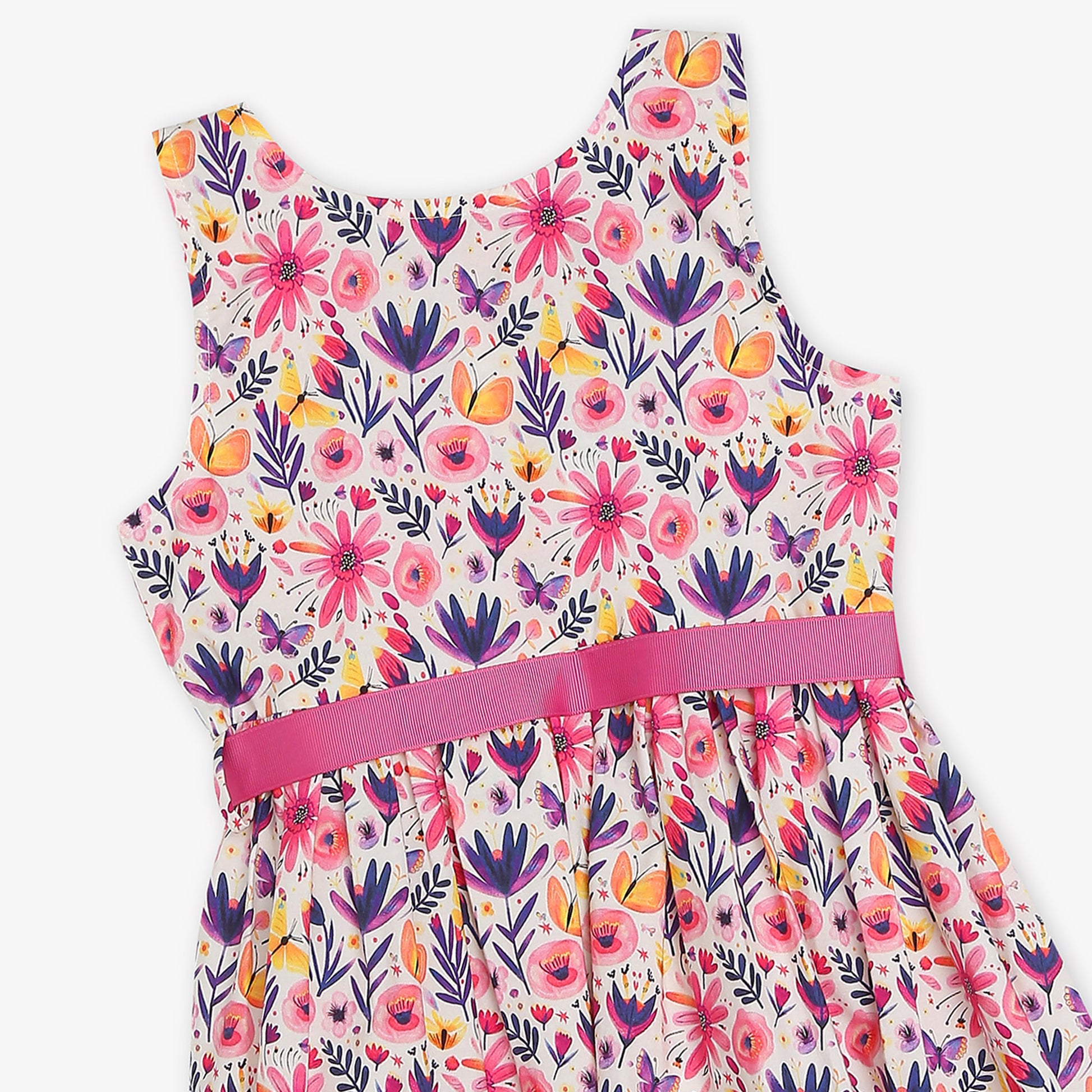 Girls Sleeveless Fashion Frock