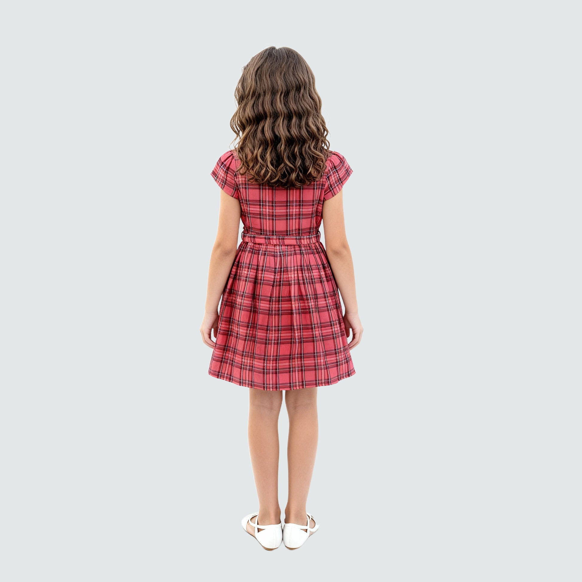 Girls Checkered Frock