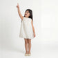Girls Printed Woven Sleeveless Frock