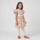 Girls Cotton Floral Print Dress