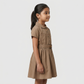 Girls Cotton Solid Dress