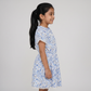 Girls Cotton Floral Printed Dress