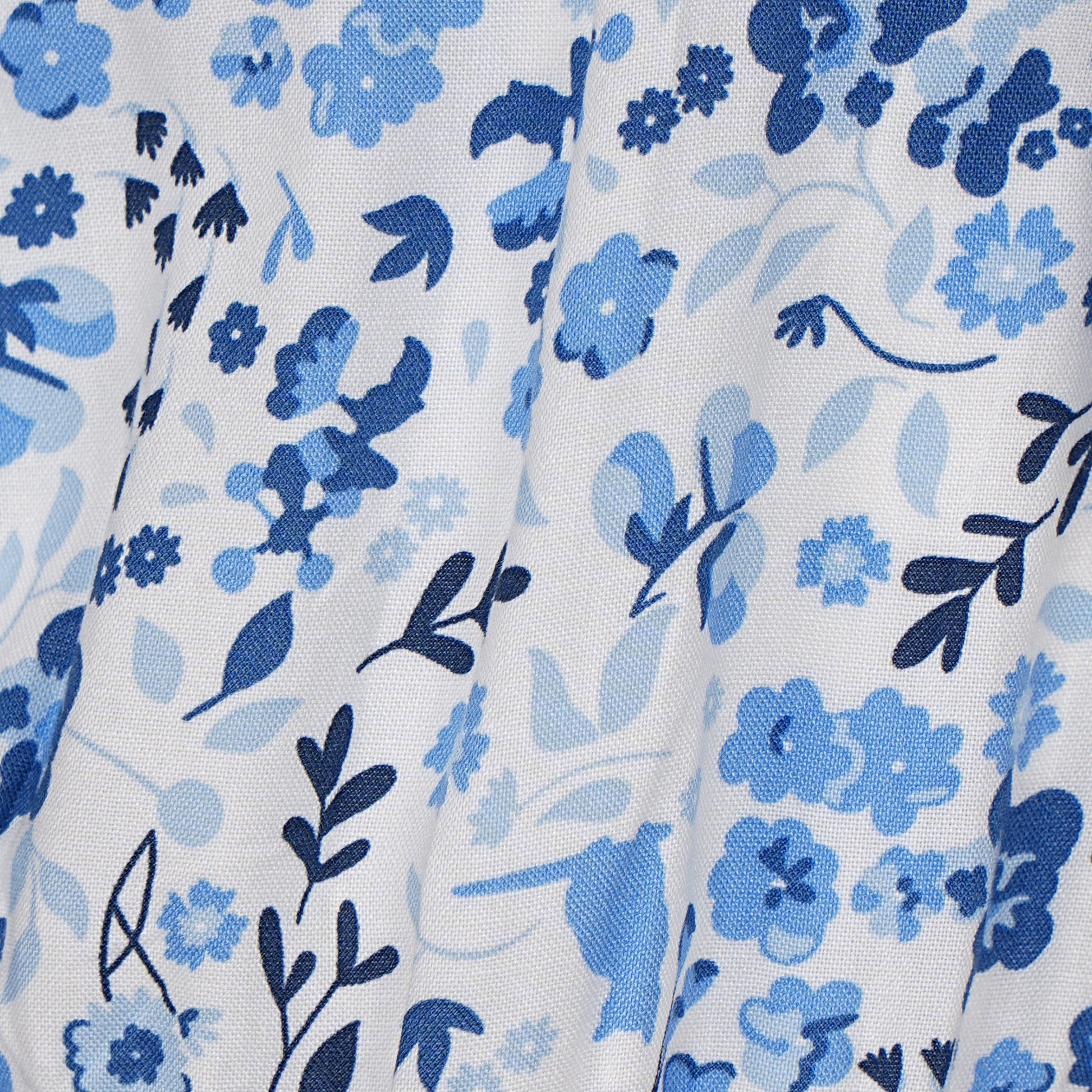 Girls Cotton Floral Printed Dress