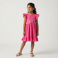 Girls Cotton Embroidered Dress