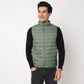 Heat-X Ultrapuff High Neck Sleeveless Gilet Jacket - Water Repellant Fabric with Zippered Hand Pockets