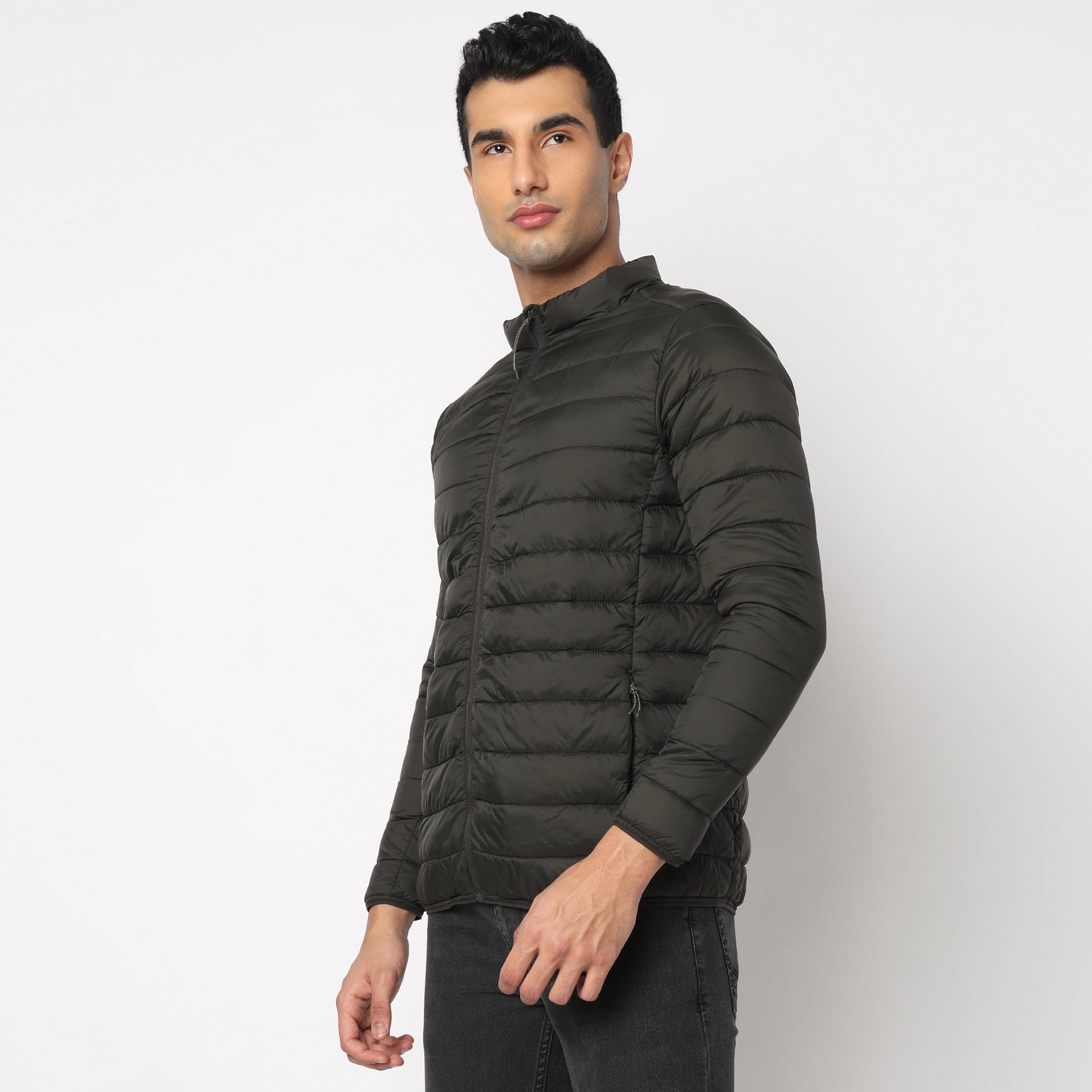 High Neck Ultrapuff Bomber Jacket