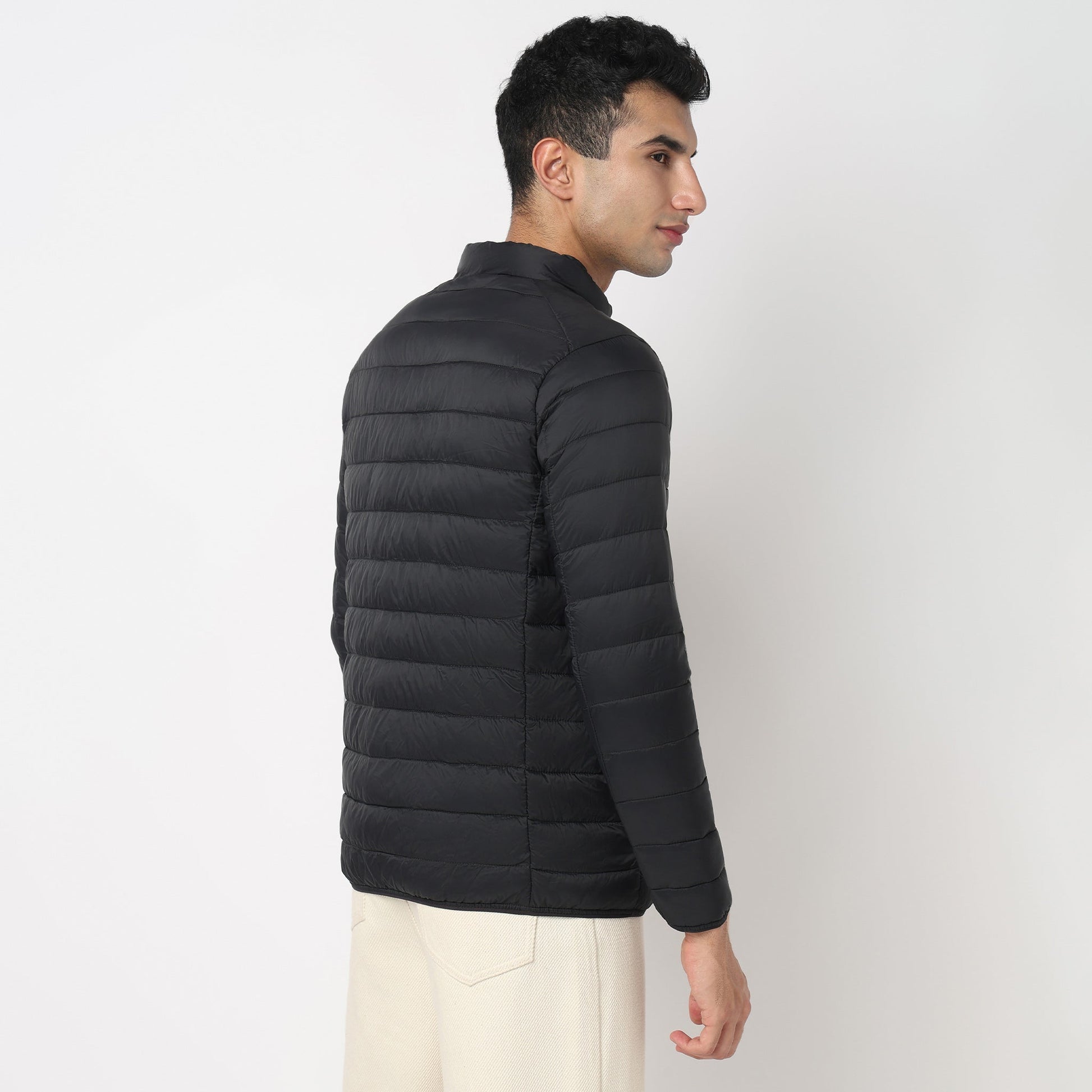High Neck Ultrapuff Bomber Jacket
