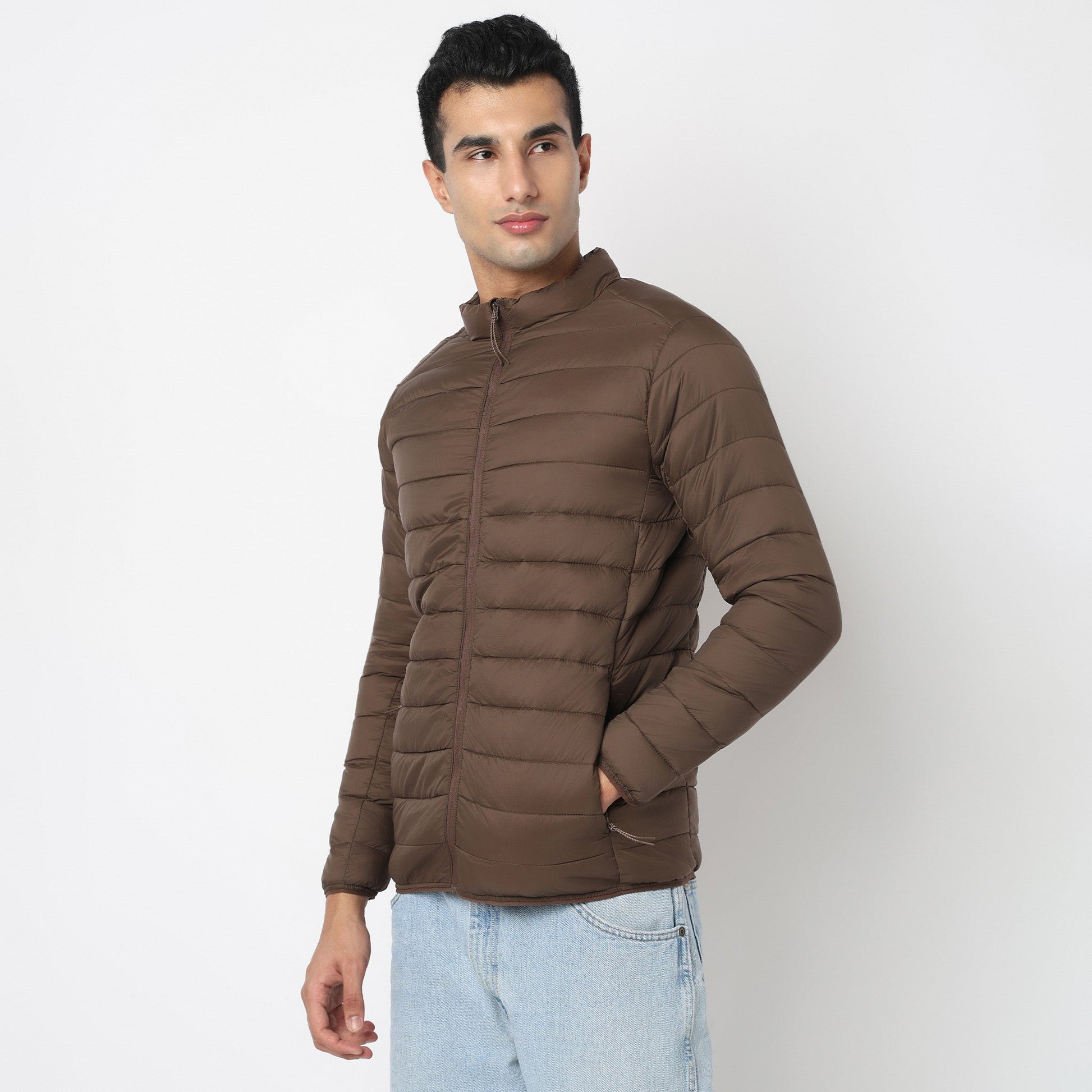 High Neck Ultrapuff Bomber Jacket