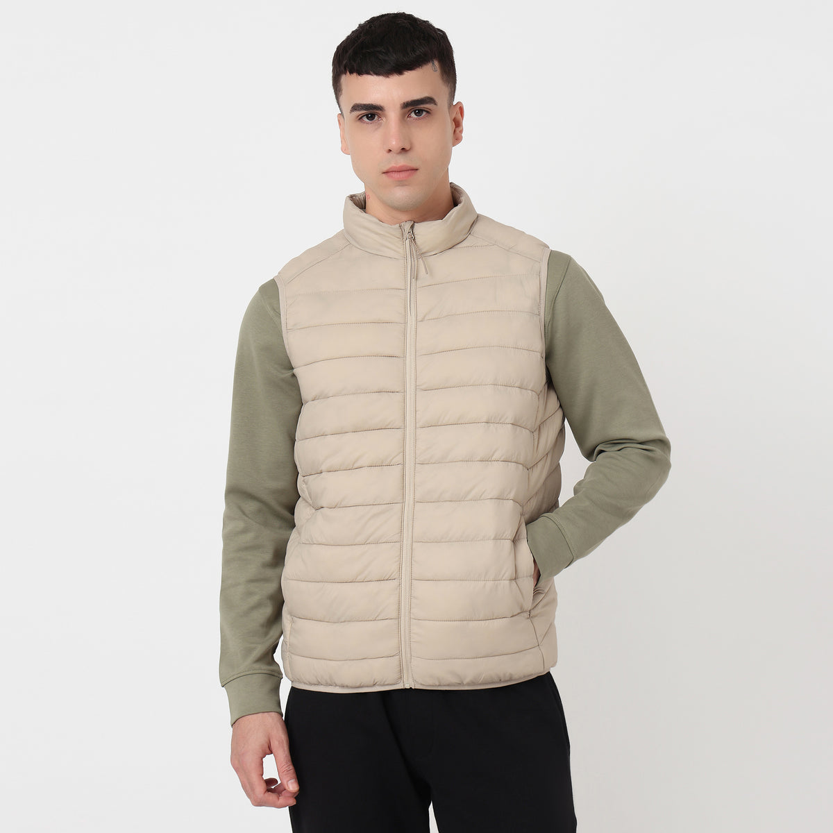 Heat-X Ultrapuff Jacket - Water Repellant Fabric with Zippered Pockets