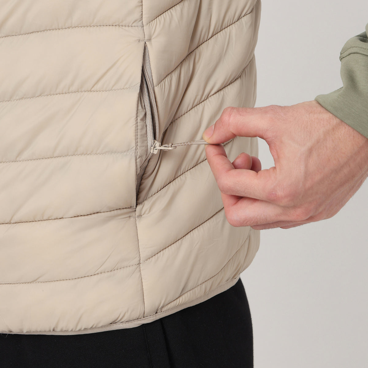 Heat-X Ultrapuff Jacket - Water Repellant Fabric with Zippered Pockets