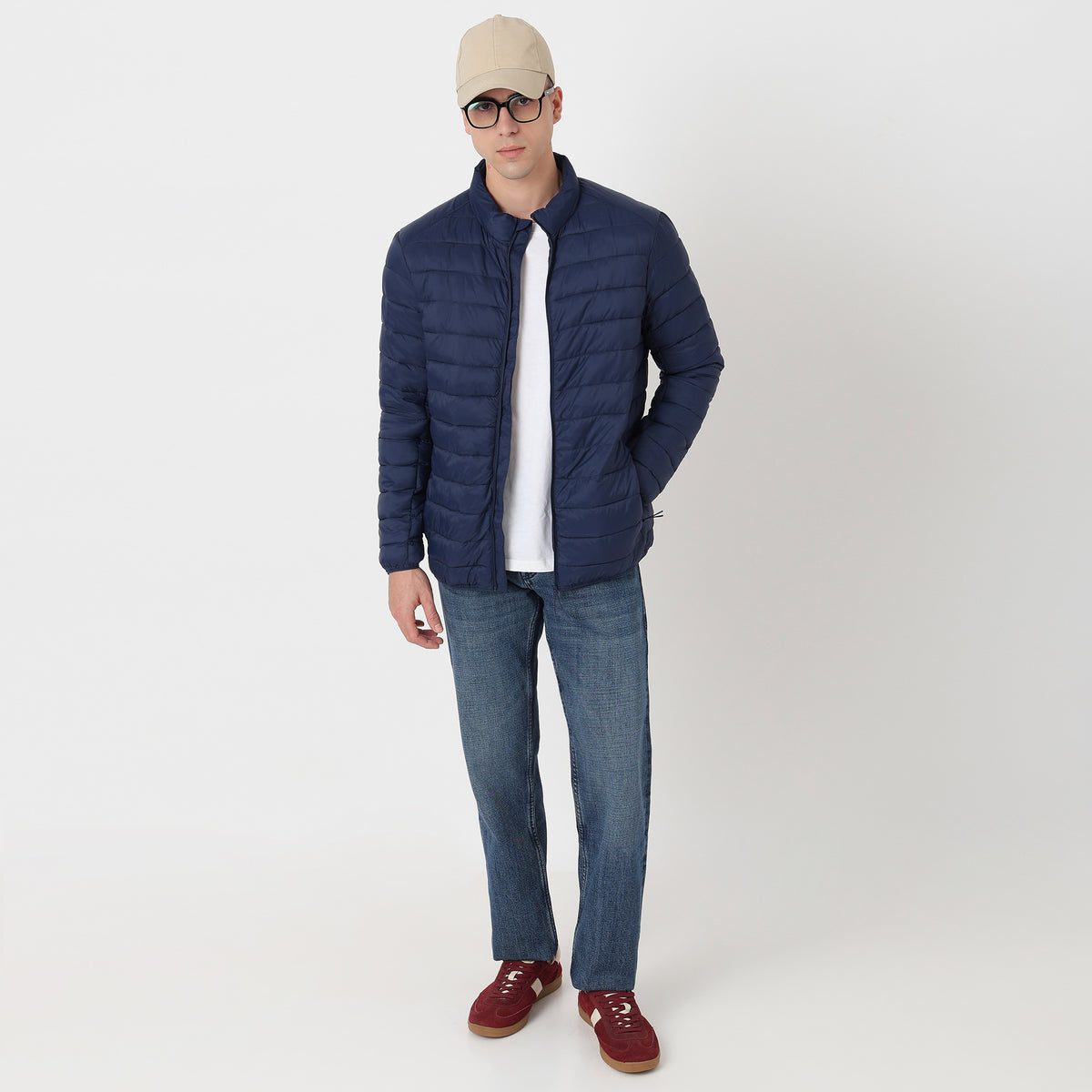 High Neck Ultrapuff Bomber Jacket