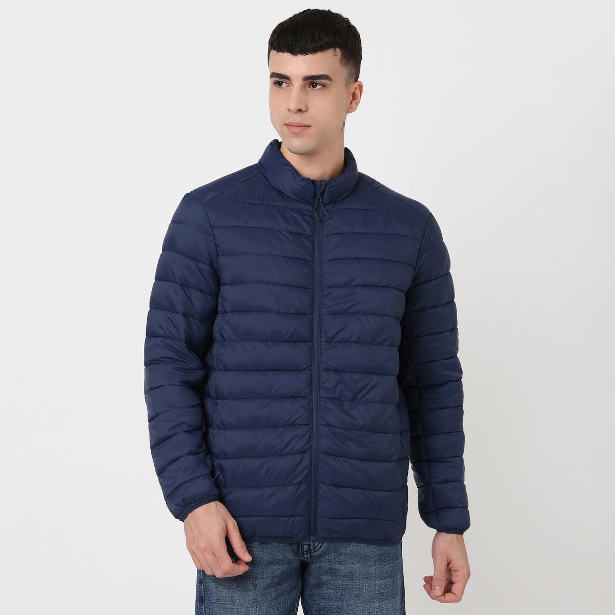 High Neck Ultrapuff Bomber Jacket