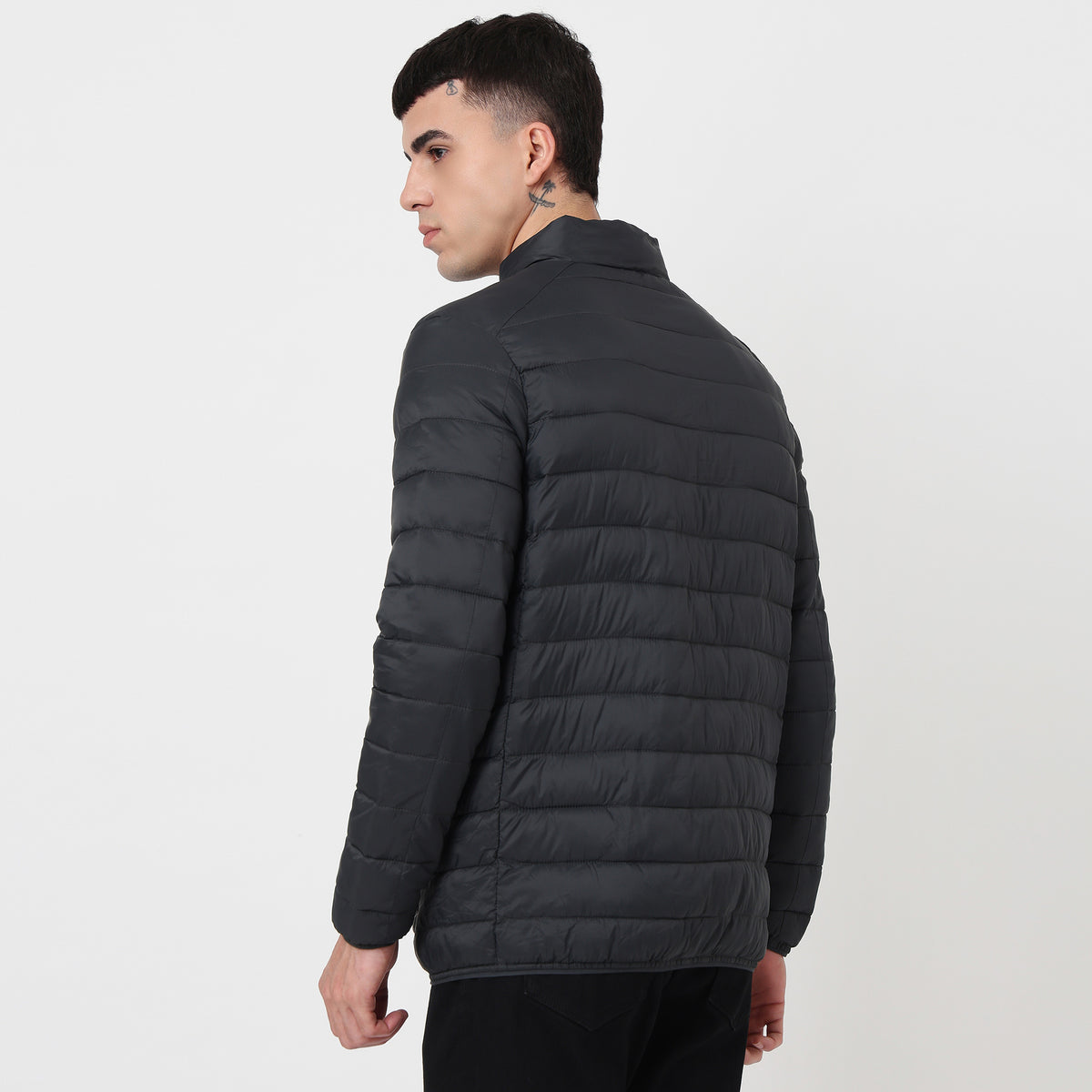 Heat-X Ultrapuff Bomber Jacket with Zippered Hand Pockets