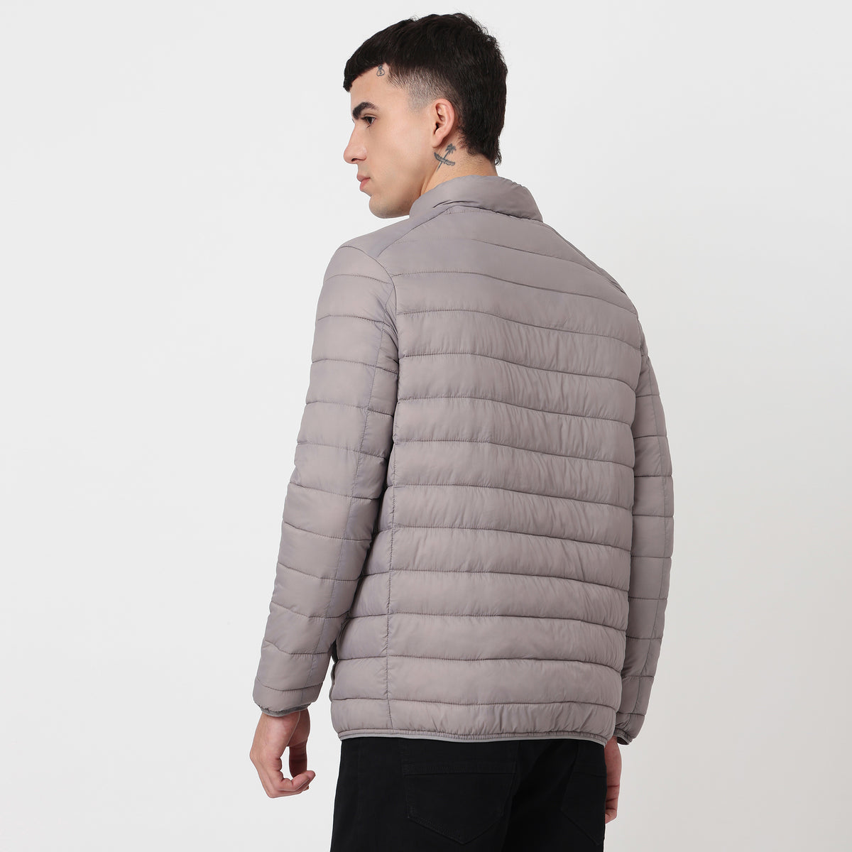Heat-X Ultrapuff Bomber Jacket with Zippered Hand Pockets