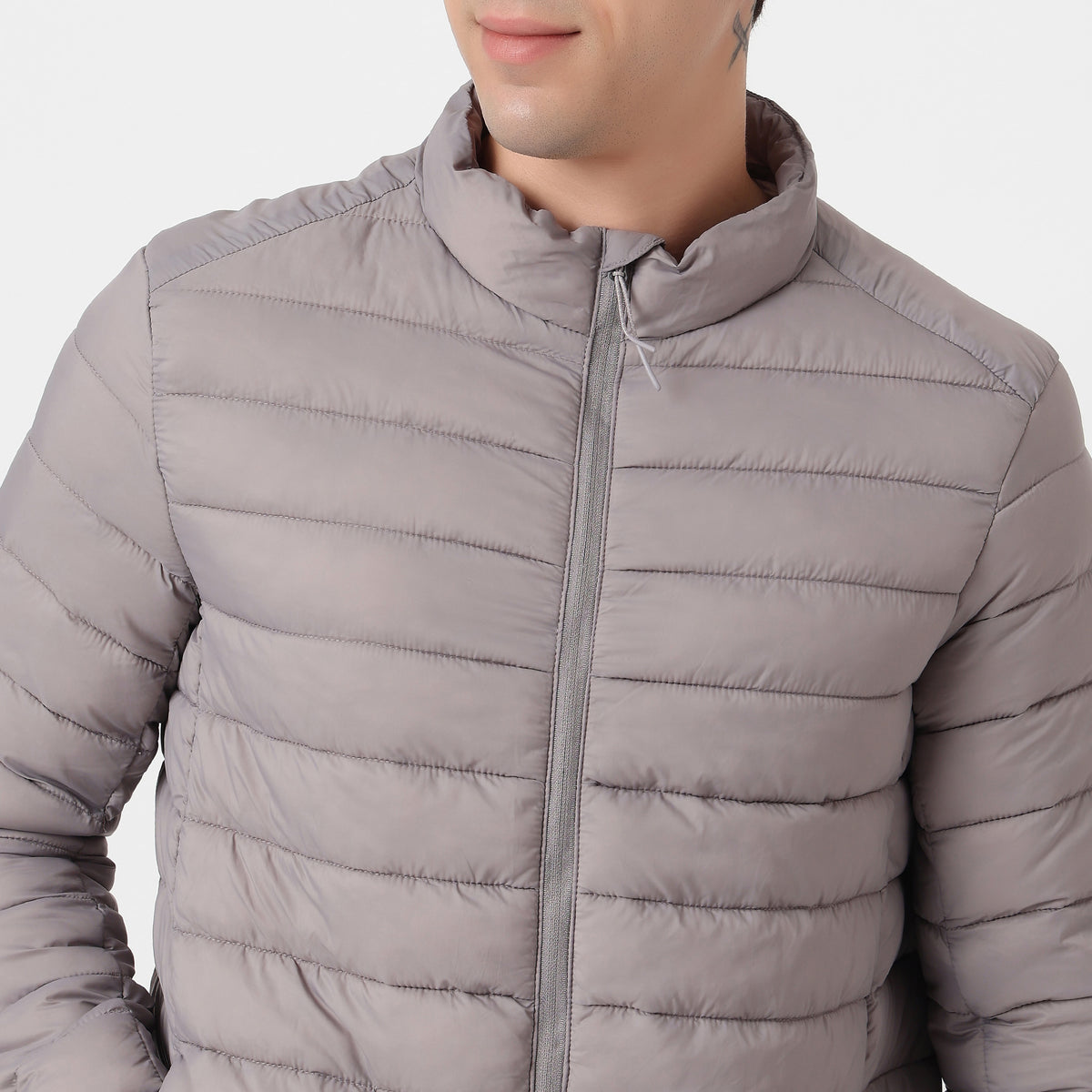 Heat-X Ultrapuff Bomber Jacket with Zippered Hand Pockets
