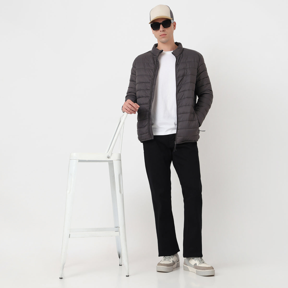 Heat-X Ultrapuff Bomber Jacket with Zippered Hand Pockets