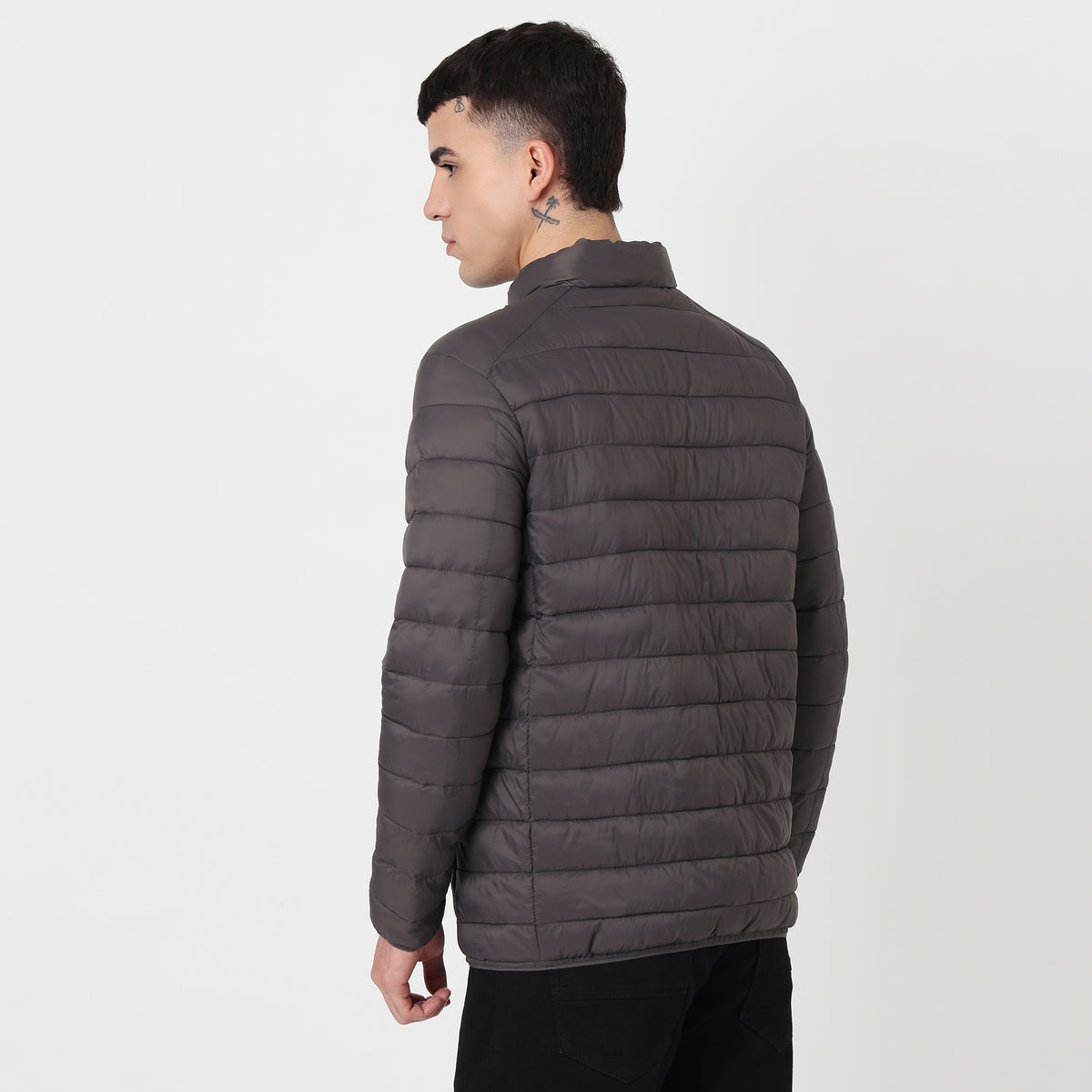 Heat-X Ultrapuff Bomber Jacket with Zippered Hand Pockets