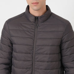 Heat-X Ultrapuff Bomber Jacket with Zippered Hand Pockets