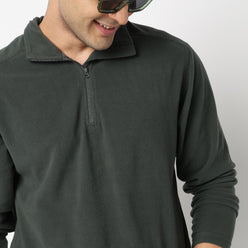High Neck Polair Sweatshirt