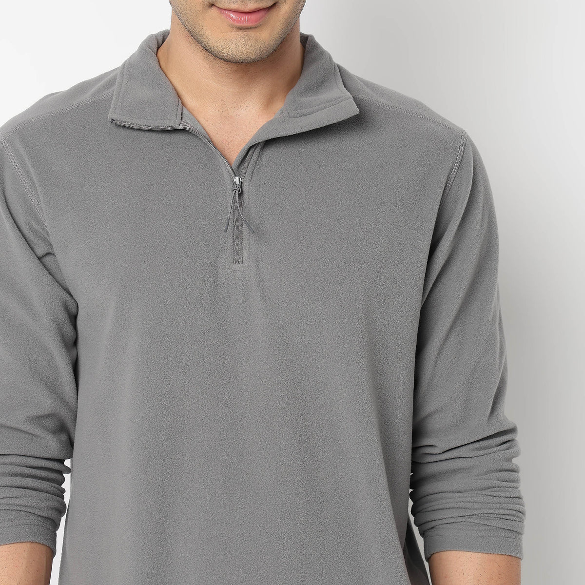 High Neck Polair Sweatshirt