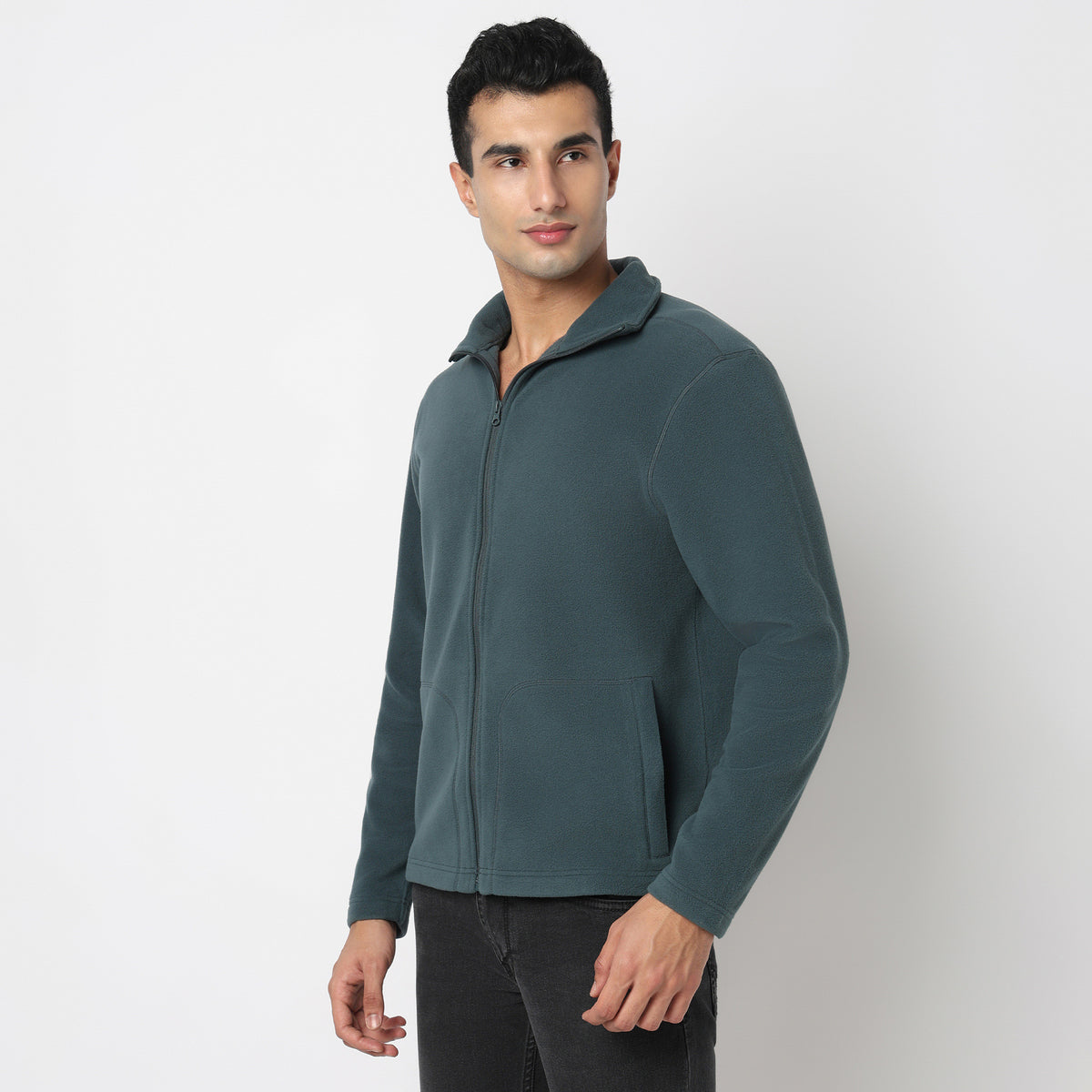 High Neck Polair Sweatshirt