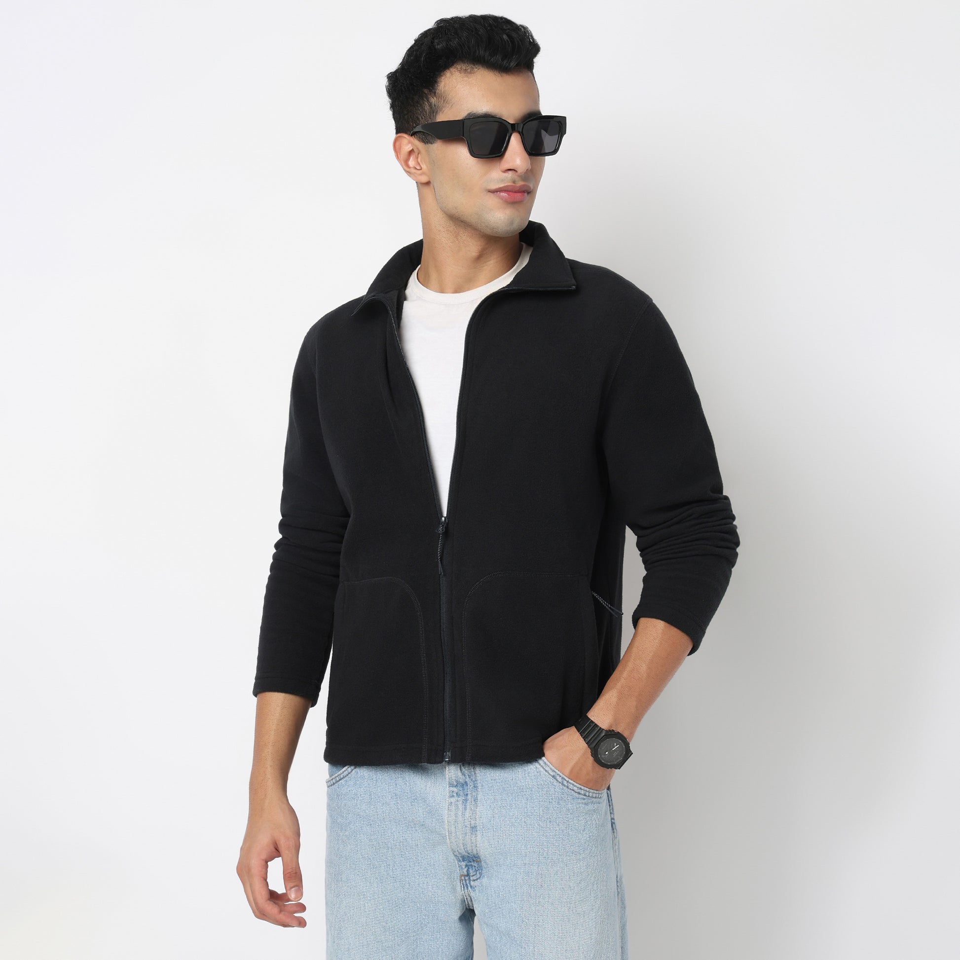 High Neck Polair Sweatshirt